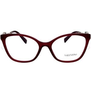 Valentino Women's Burgundy Glasses